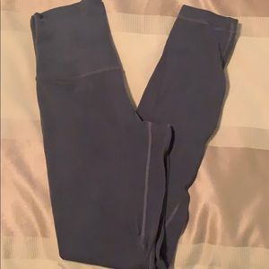 Lululemon blue/grey align leggings